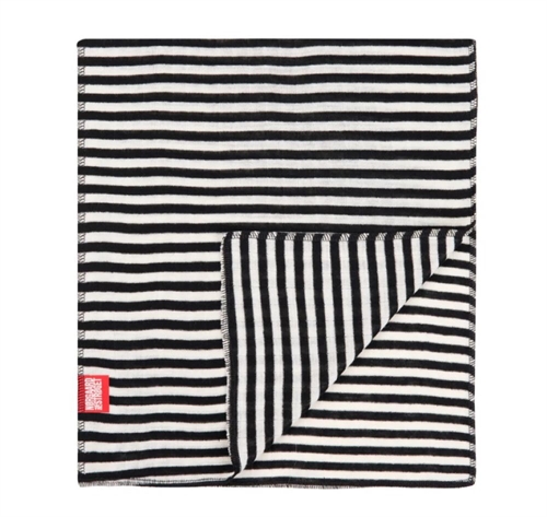 NØRGAARD PAA STRØGET NPS SCARF WOOL BLACK/ECRU